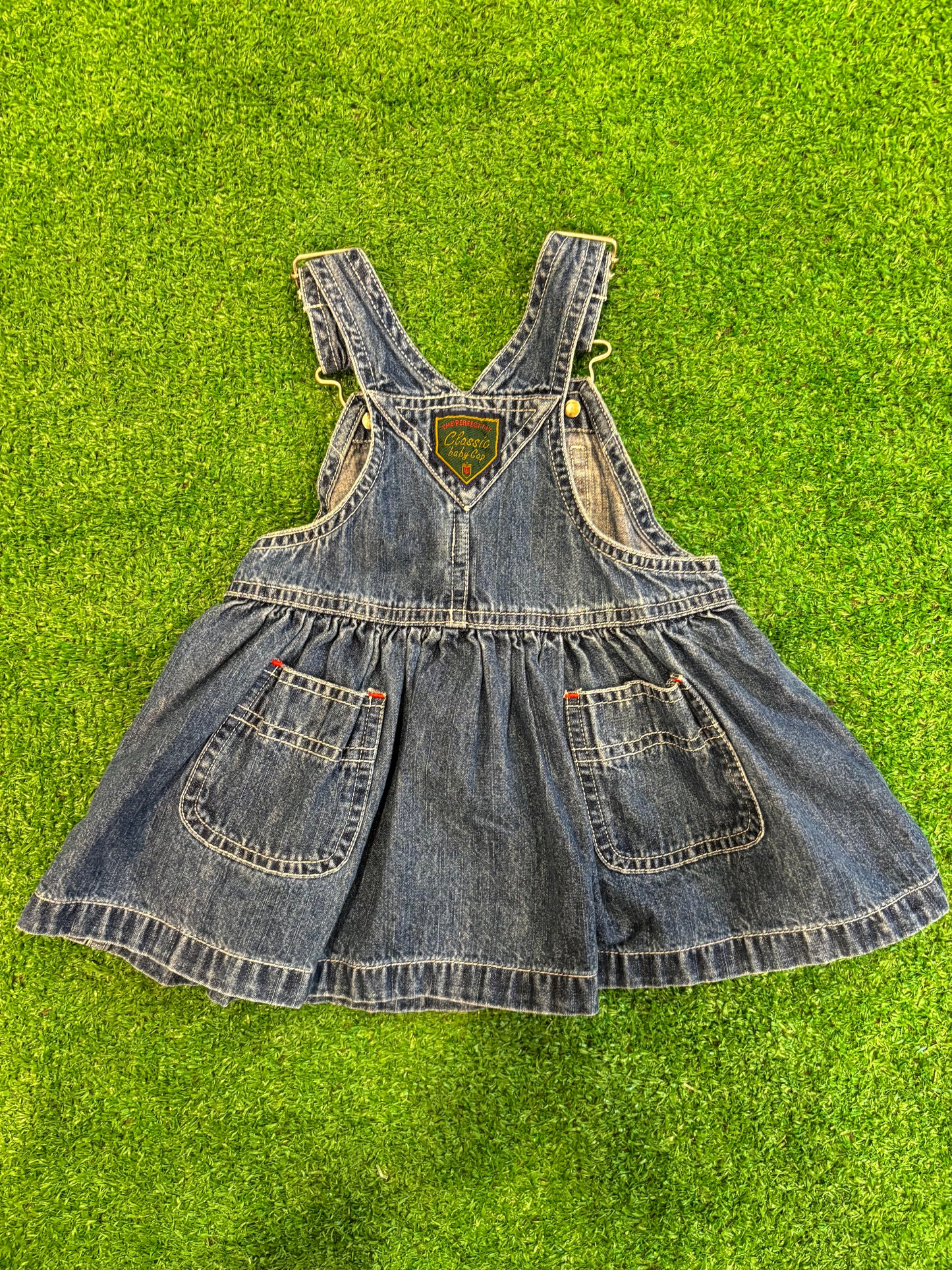 Kids Vintage GAP Denim Dress (3-6MO)