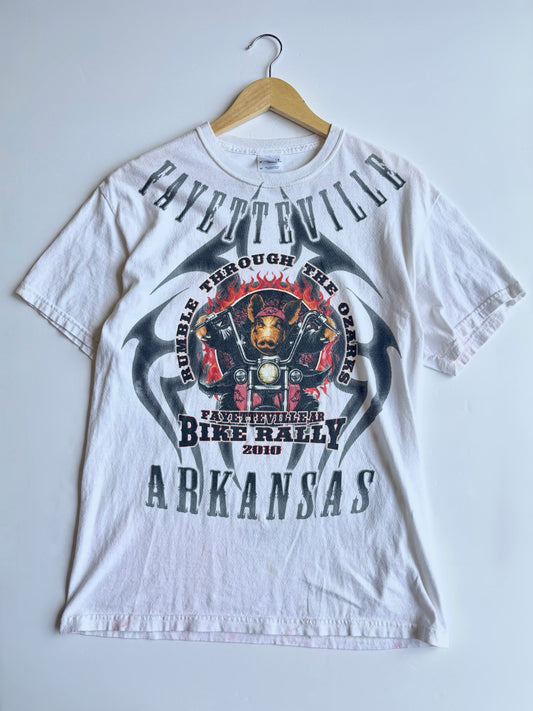 Vintage Fayetteville AR Bike Rally Tee (M)