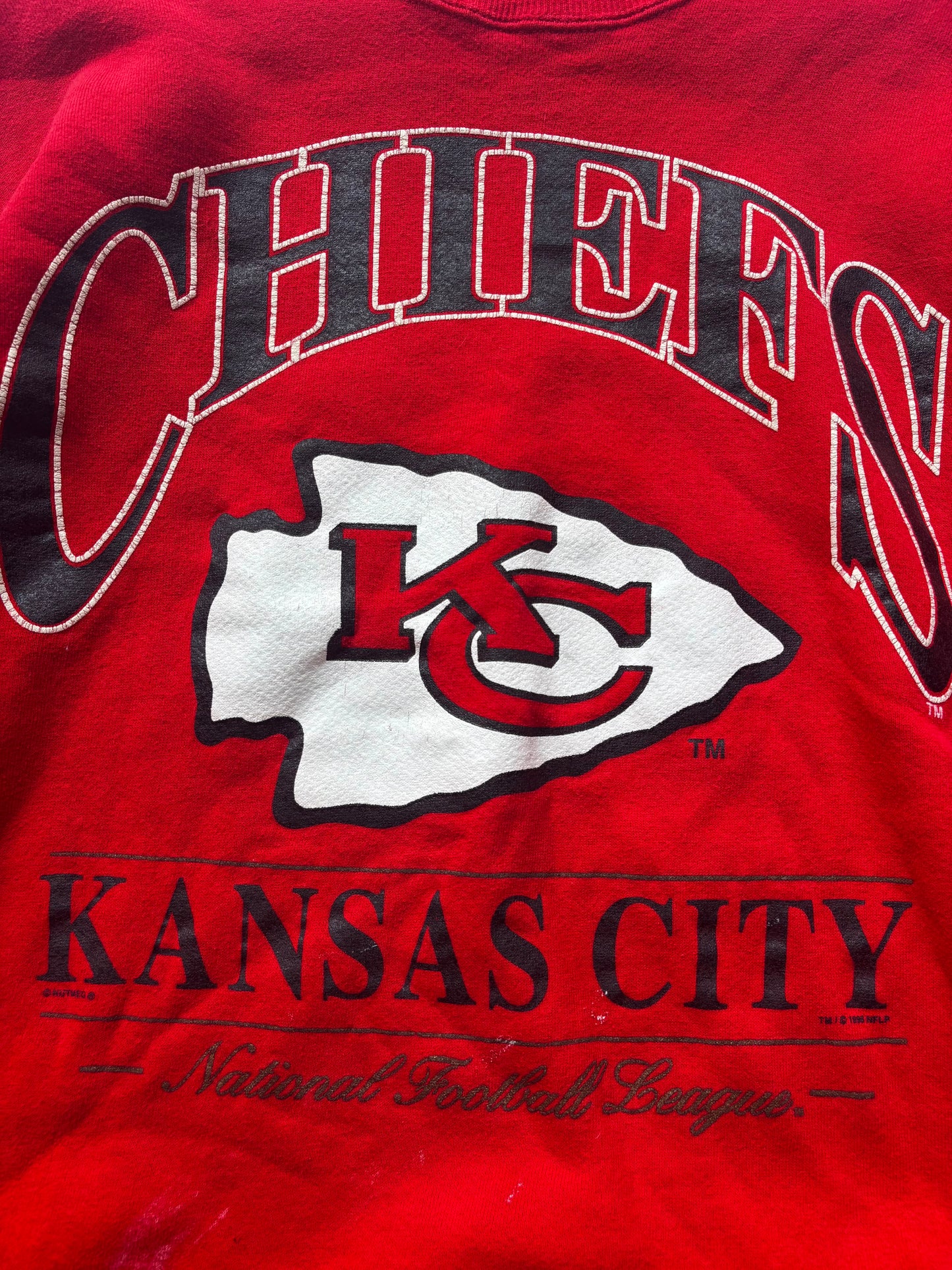 Vintage 90’s KC Chiefs Crewneck (XL)