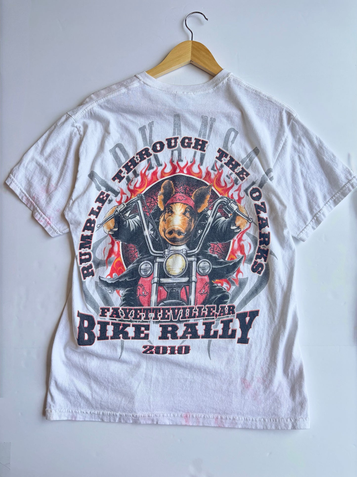 Vintage Fayetteville AR Bike Rally Tee (M)