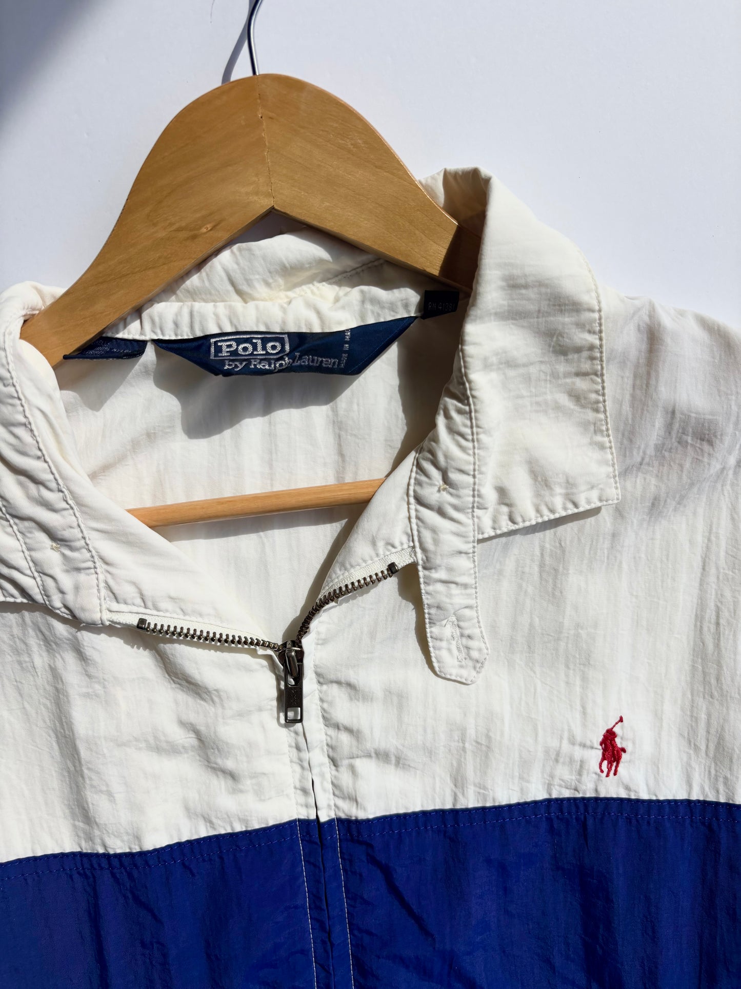Vintage 90’s Polo Stripe Jacket (L)