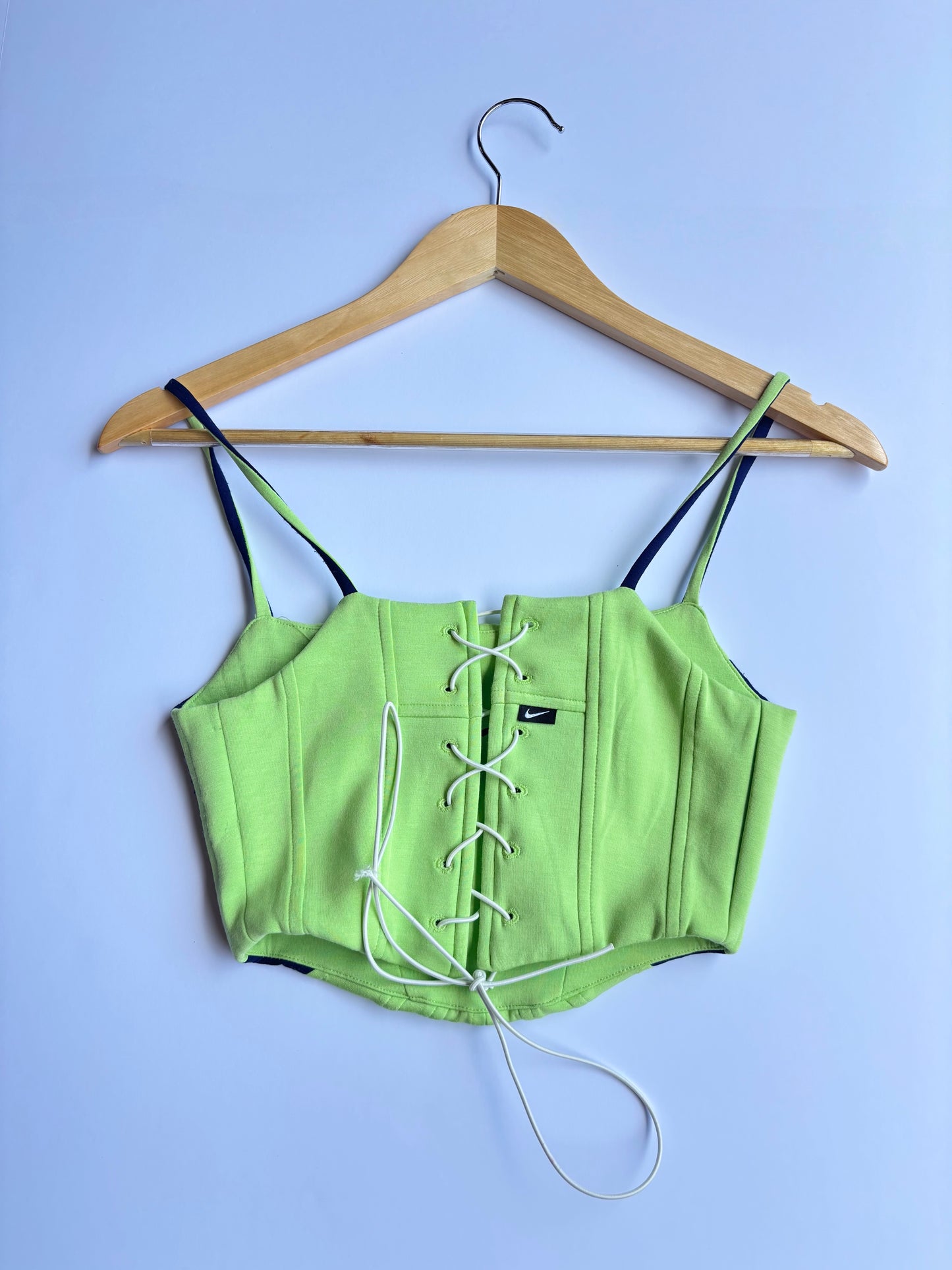 Reworked Reversible Nike Corset Top (S)