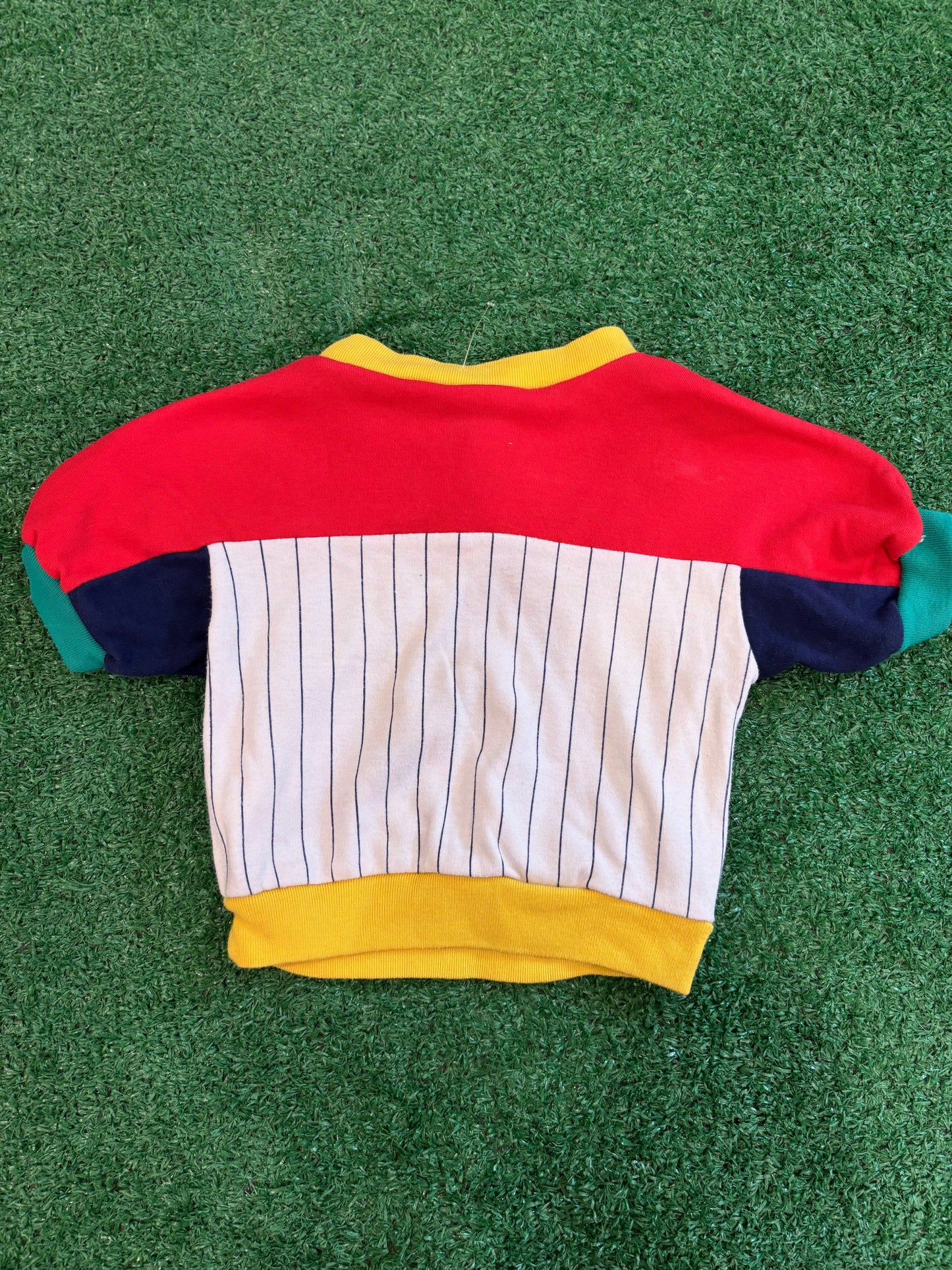 Kids Vintage Baseball Crewneck + Hat Set (12MO)