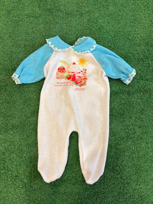 Vintage Baby Strawberry Shortcake Onesie (3MO)