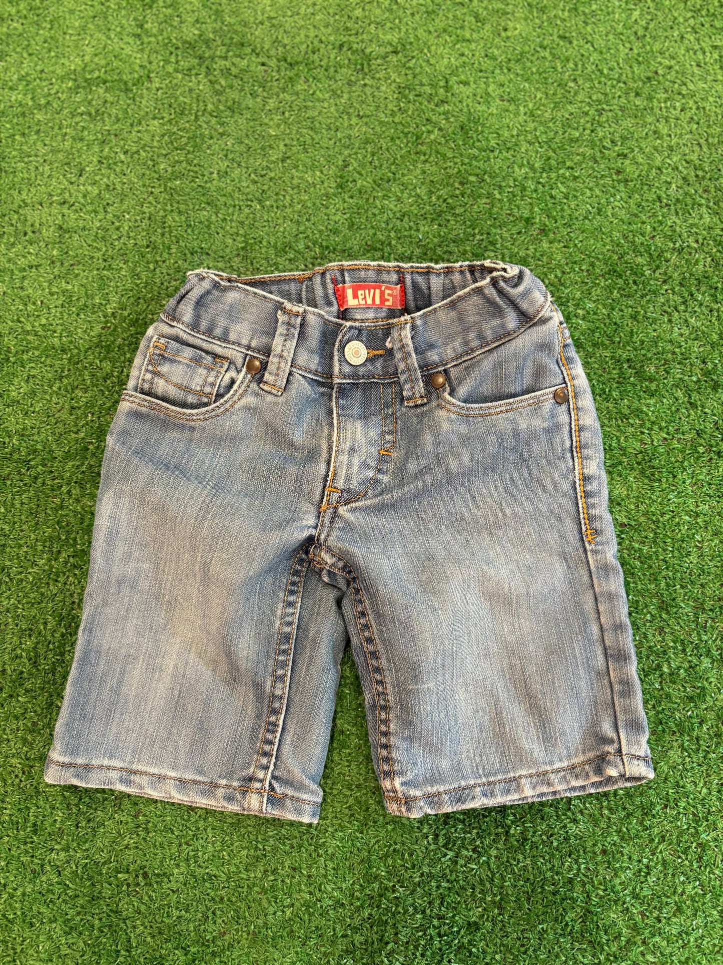 Kids Levi Denim Shorts (3T)