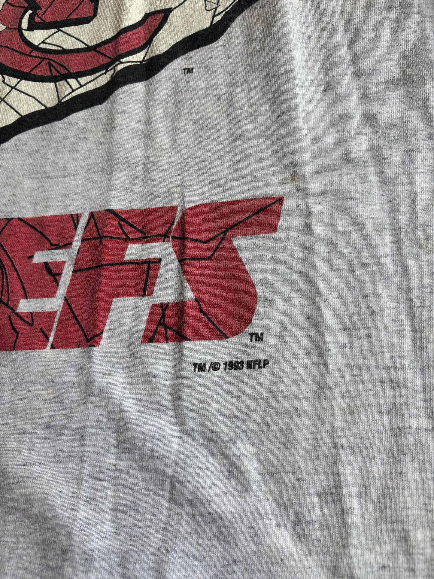 Vintage 90’s Chiefs Spellout Tee (L)