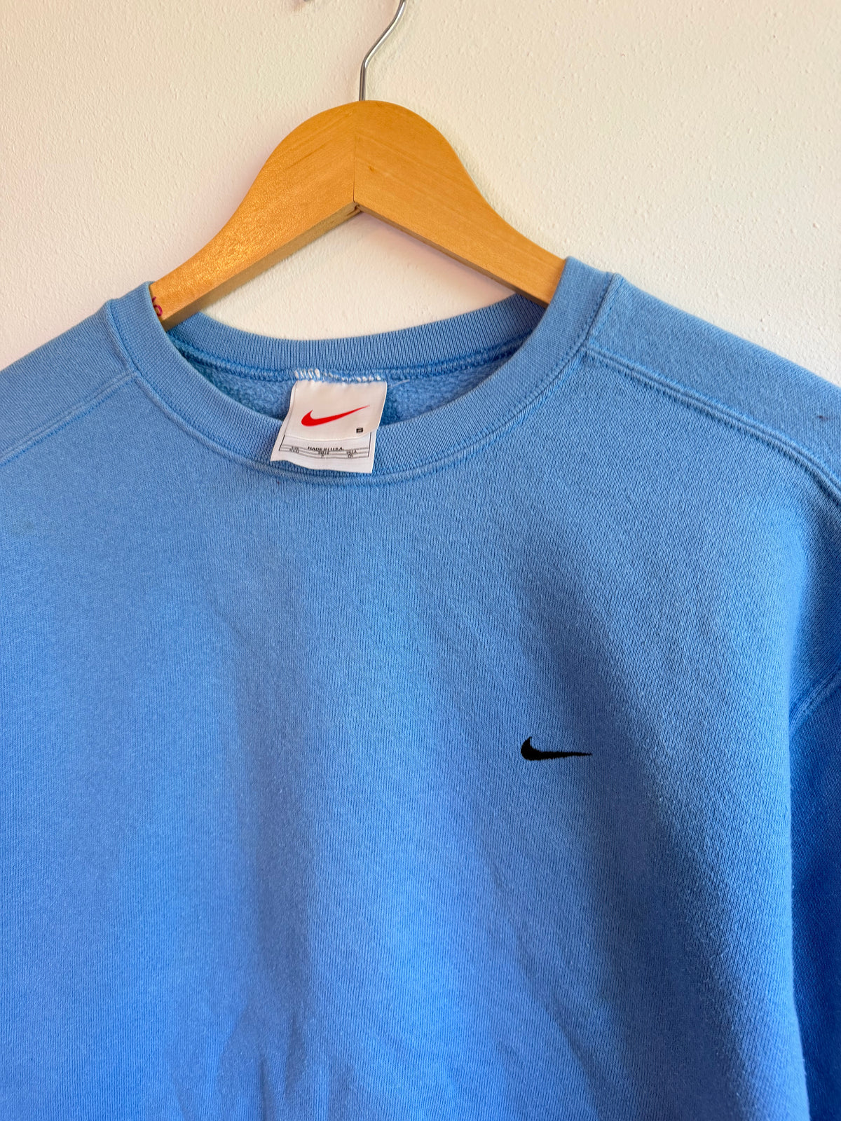 Vintage 90’s Nike Baby Blue Crewneck (S)