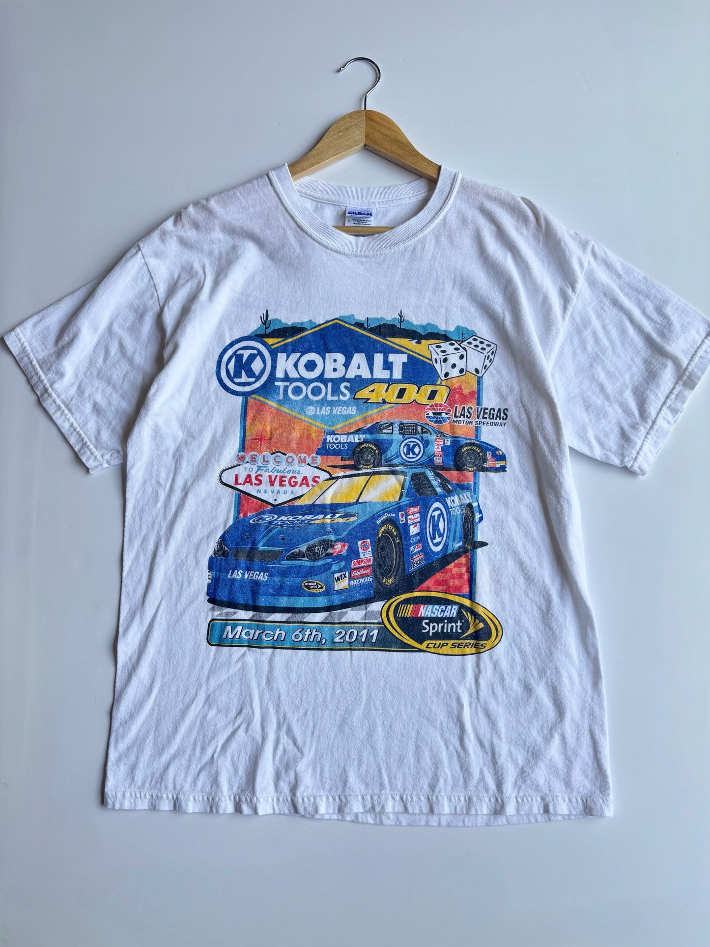 Vintage Nascar Double Side Tee (L)