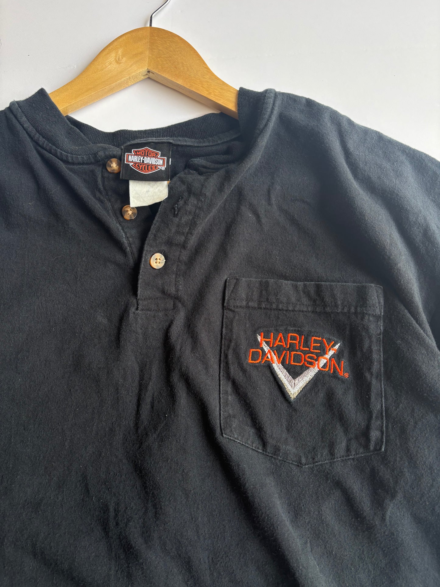 Vintage Harley Davidson Pocket Tee (XXL)
