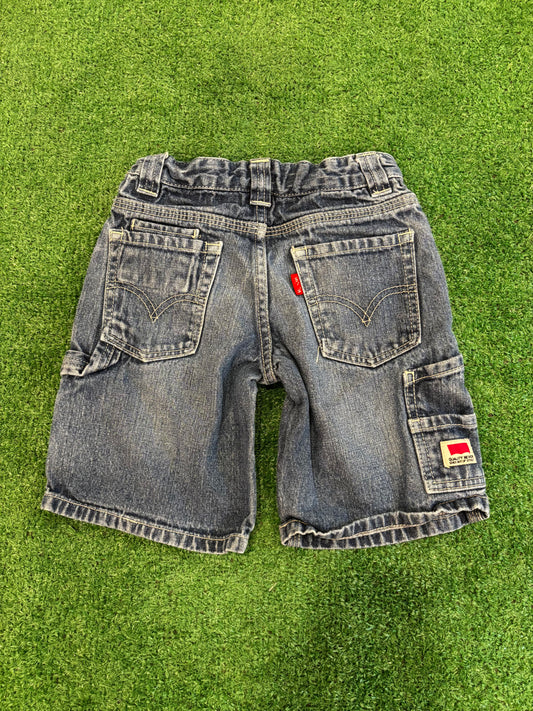 Kids Levi Cargo Denim Shorts (6T)