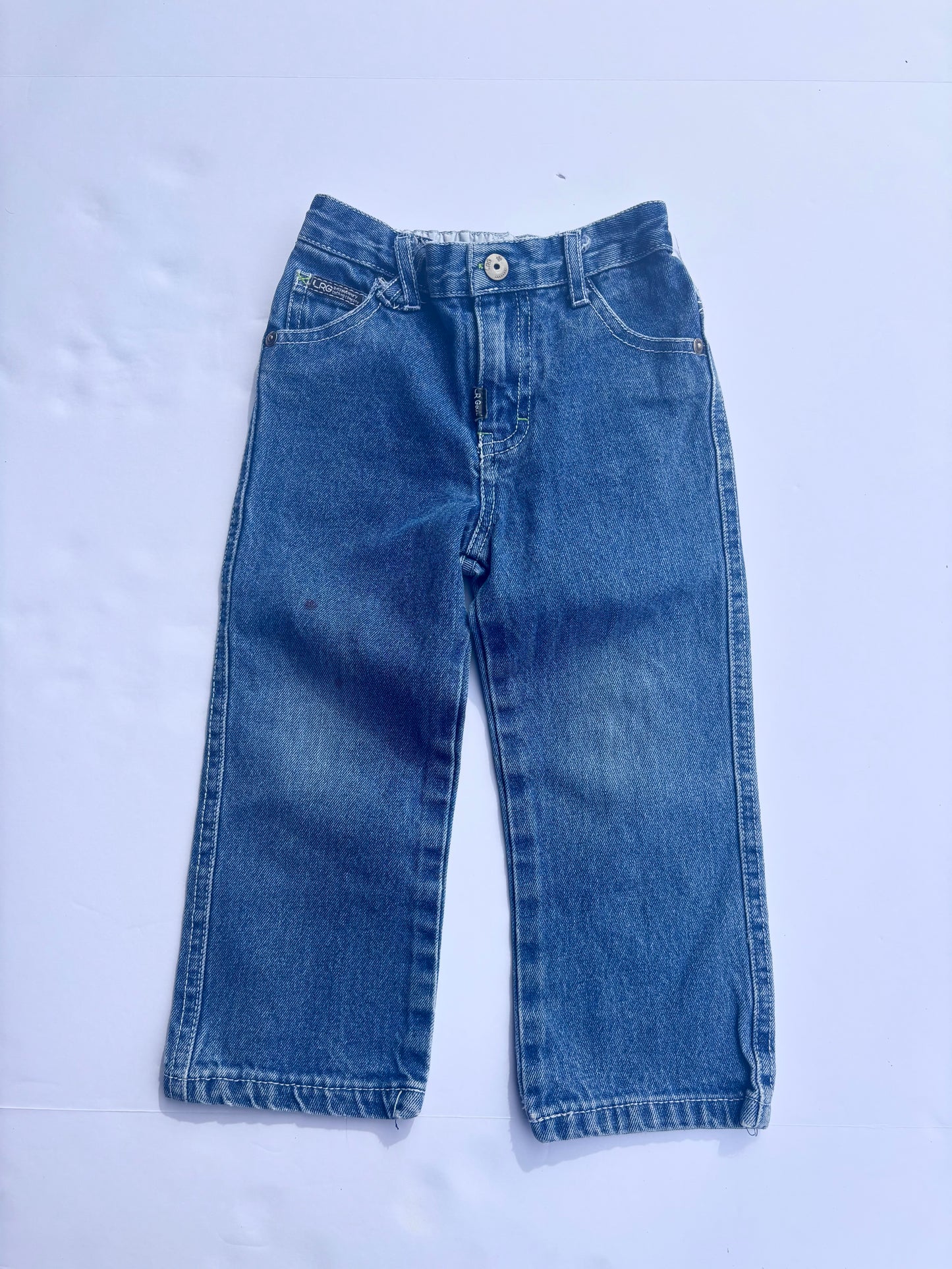 Kids Vintage Embroidered Jeans (2T)