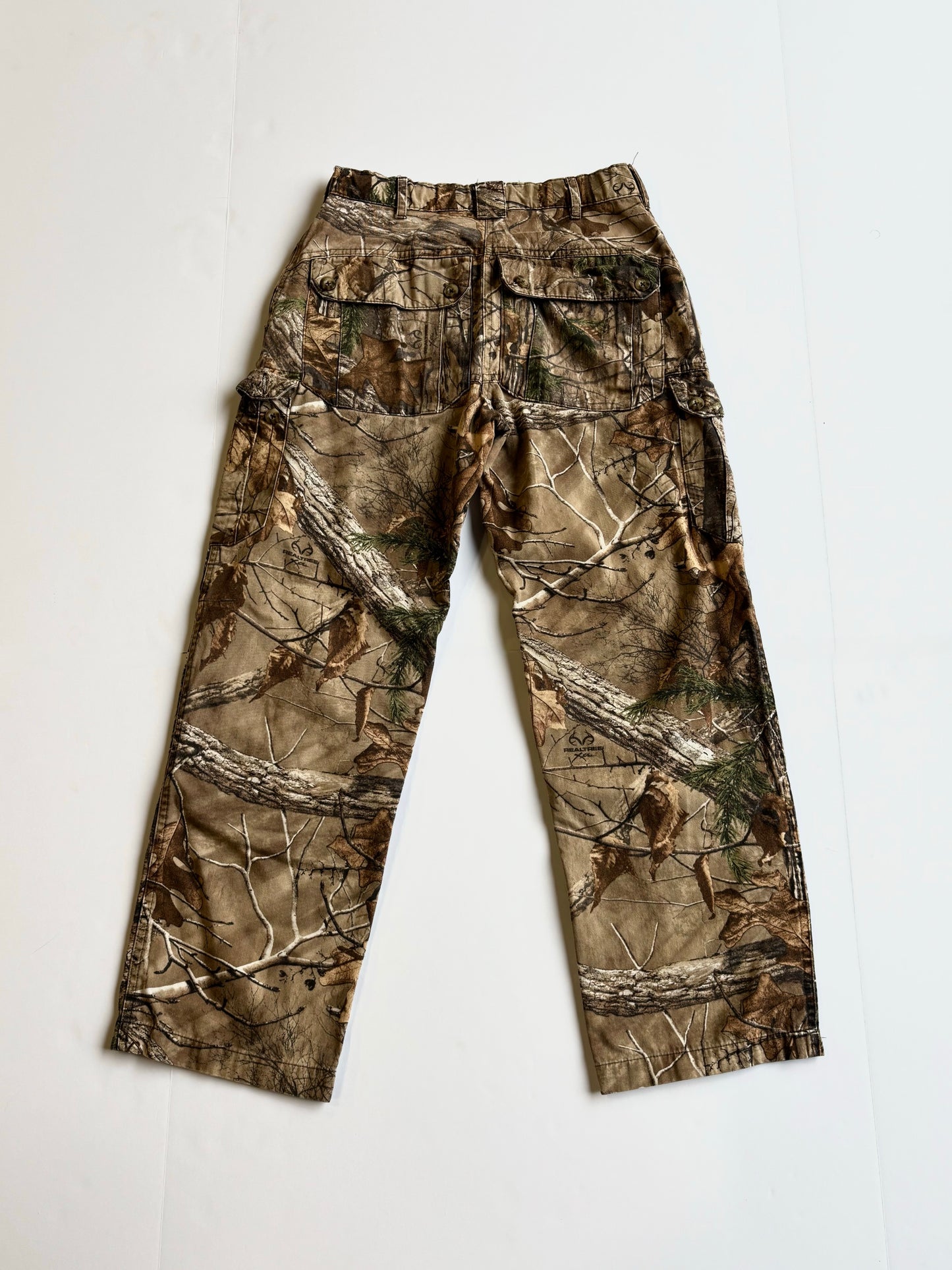 Vintage Camo Cargo Pants (24”x29”)