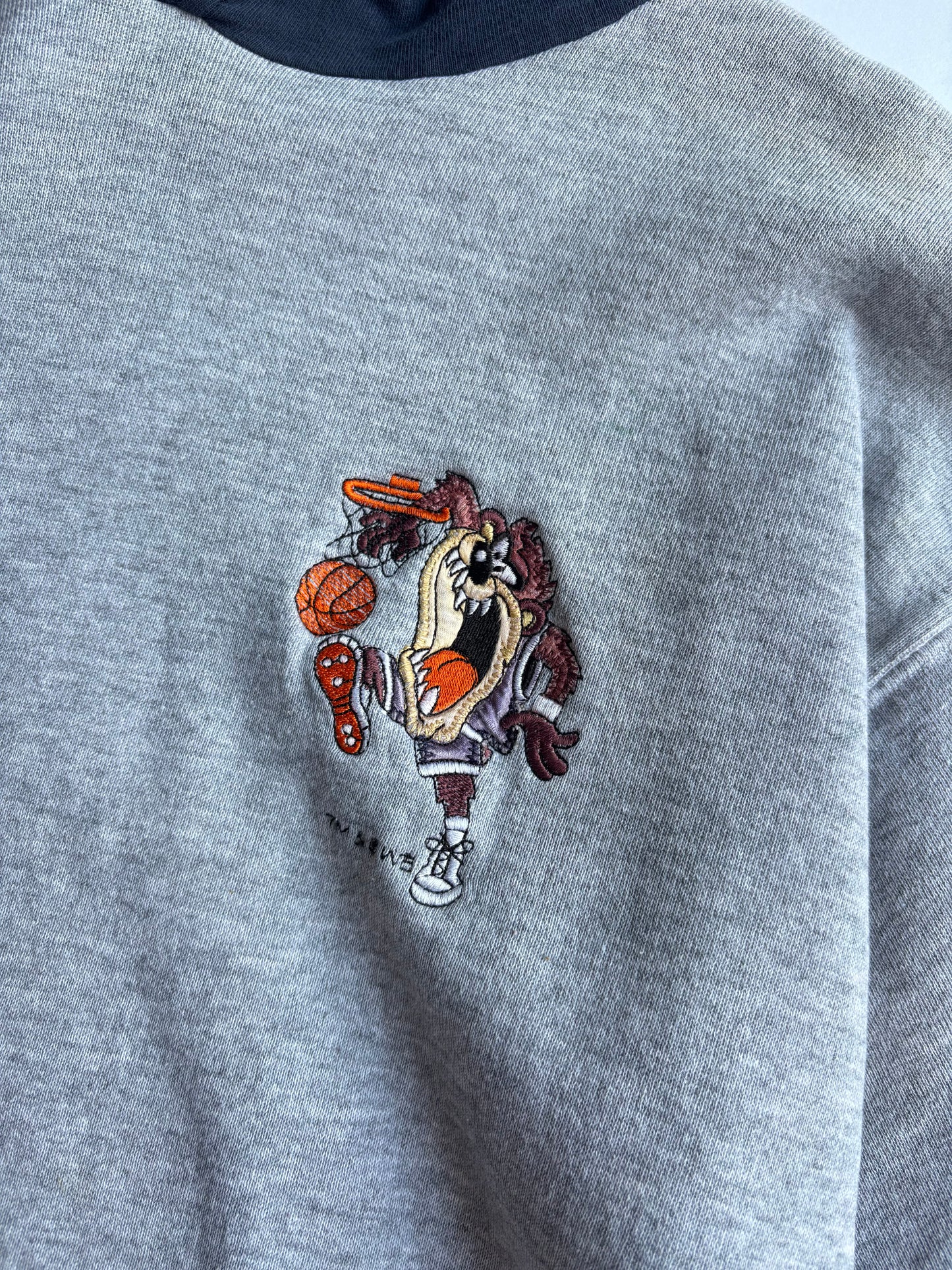Vintage 90’s Taz Layered Hoodie (M)