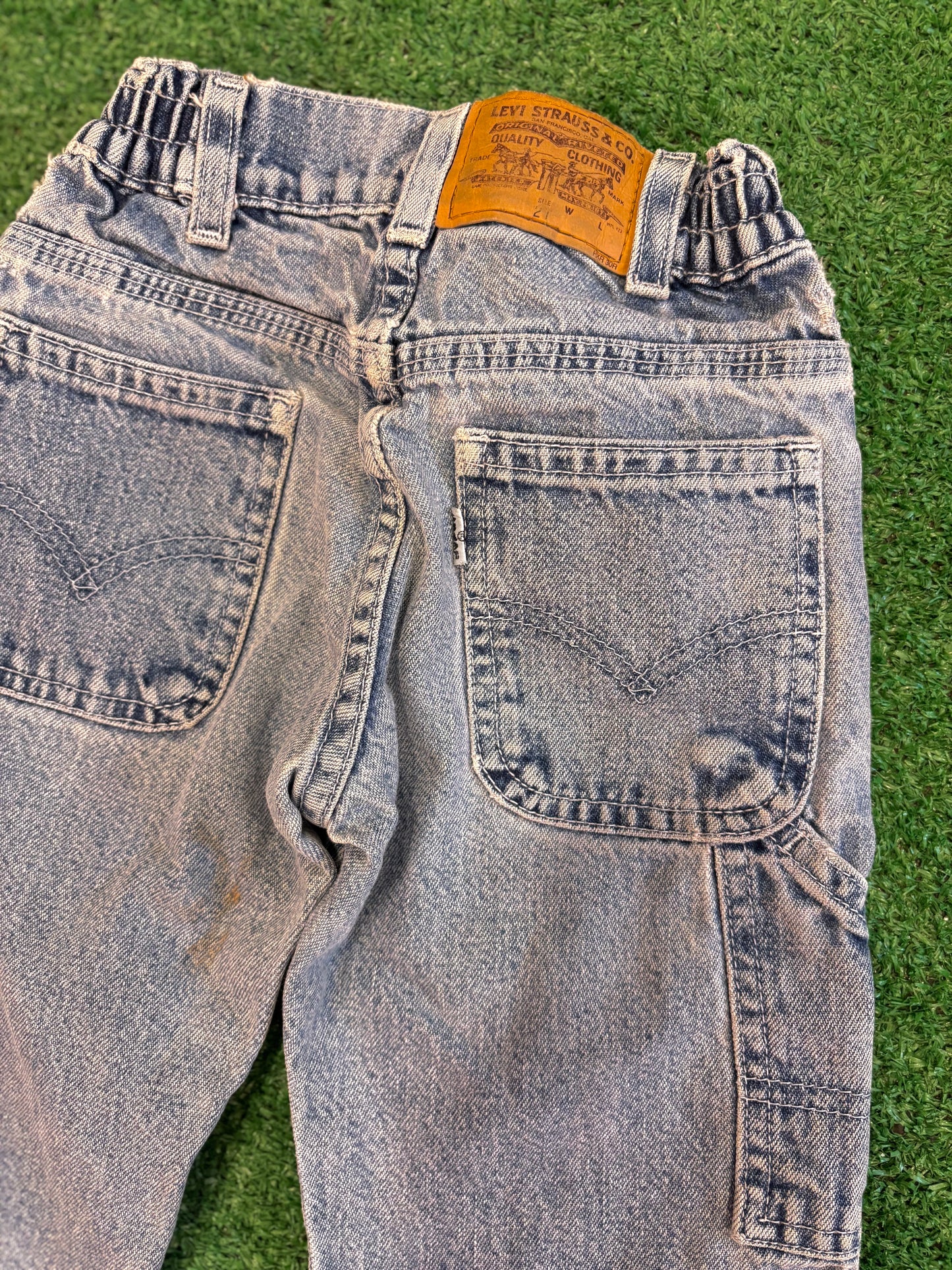 Kids Vintage Levi Carpenter Pants (2T)