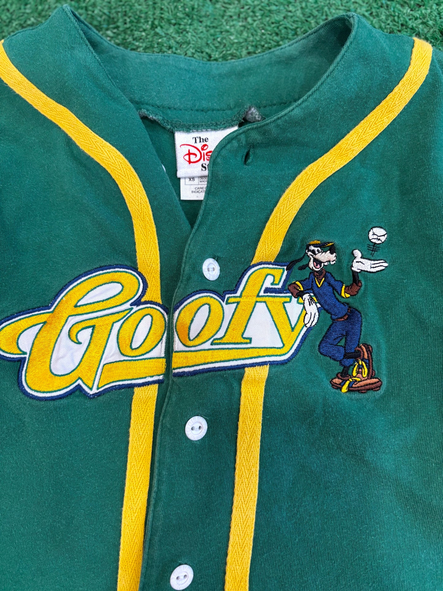 Kids Vintage Disney Goofy Button Up (7T)