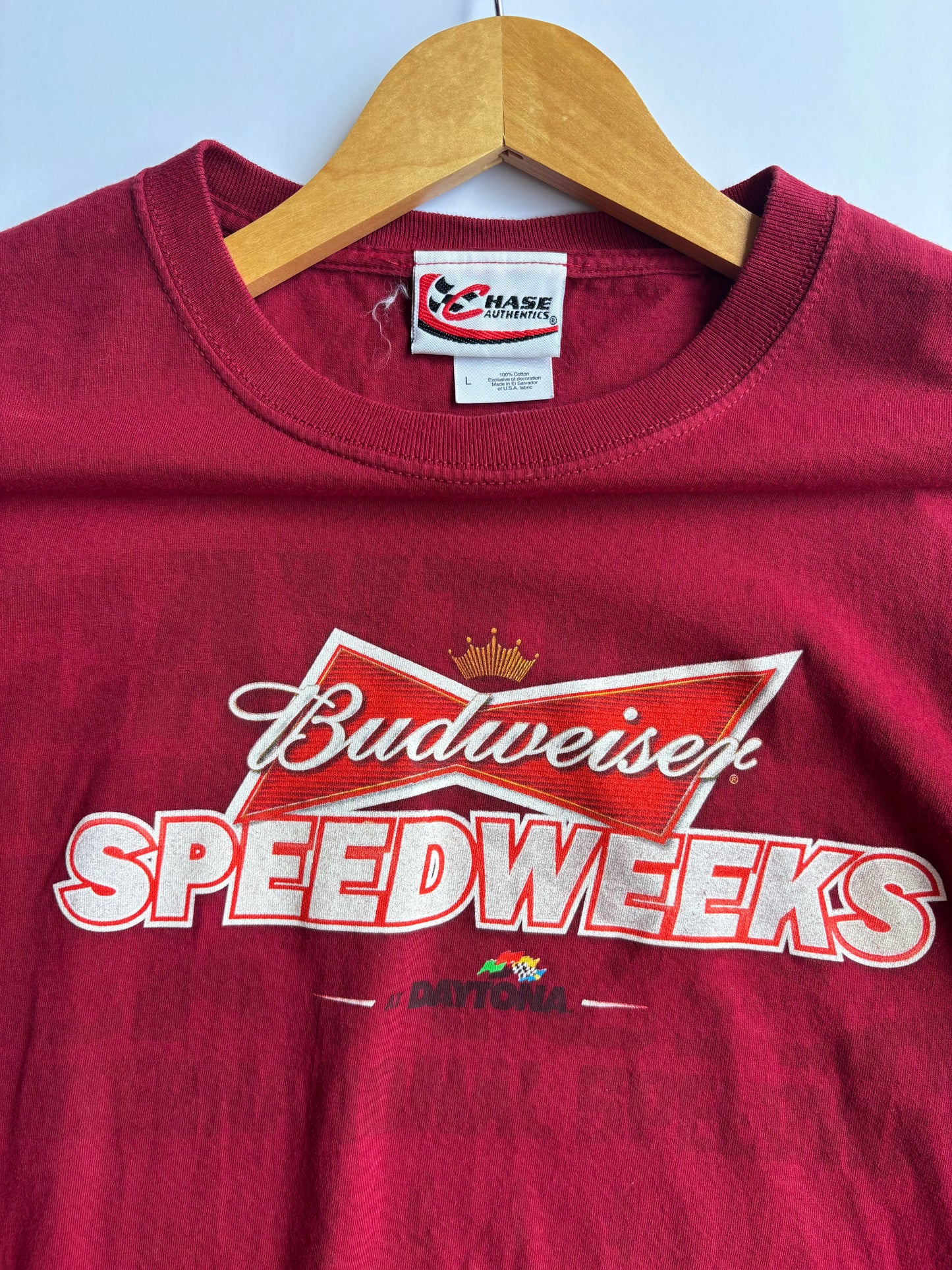 Vintage Nascar Budweiser Tee (L)