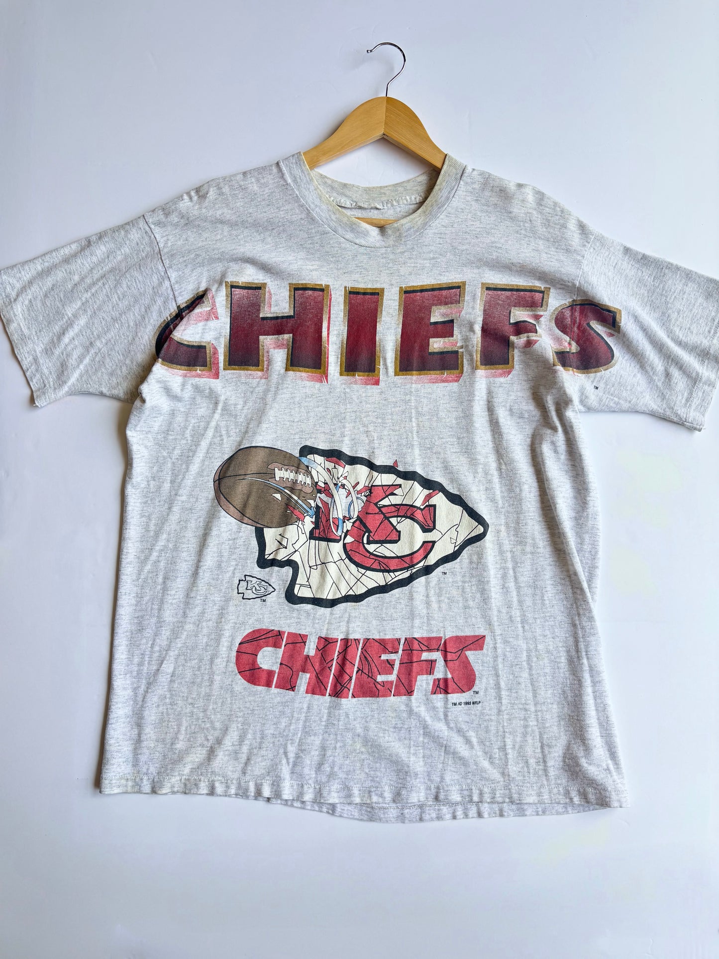 Vintage 90’s Chiefs Spellout Tee (L)