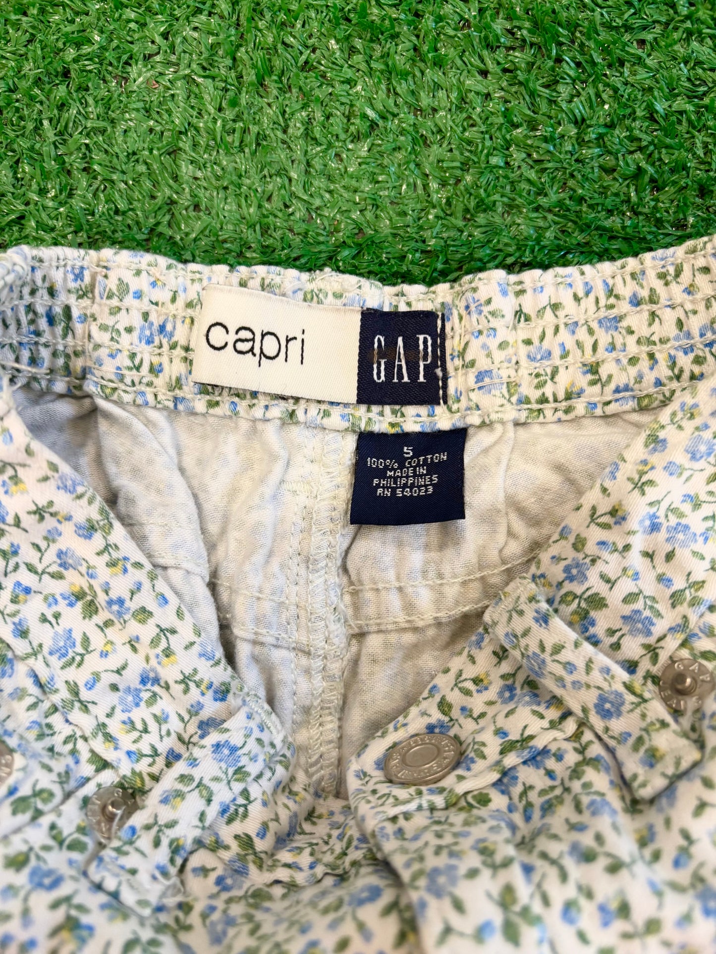 Kids Vintage GAP Floral Pants (5T)