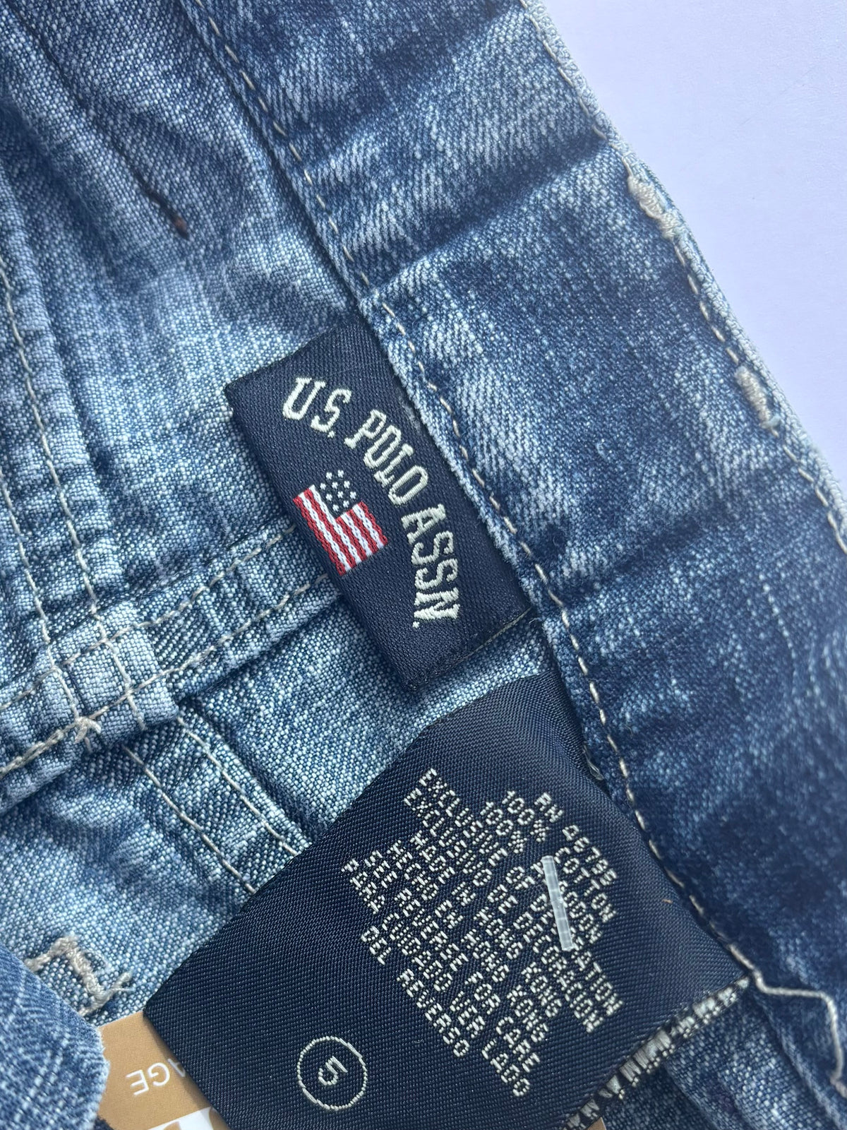 Kids Vintage Polo Patchwork Shorts (5T)
