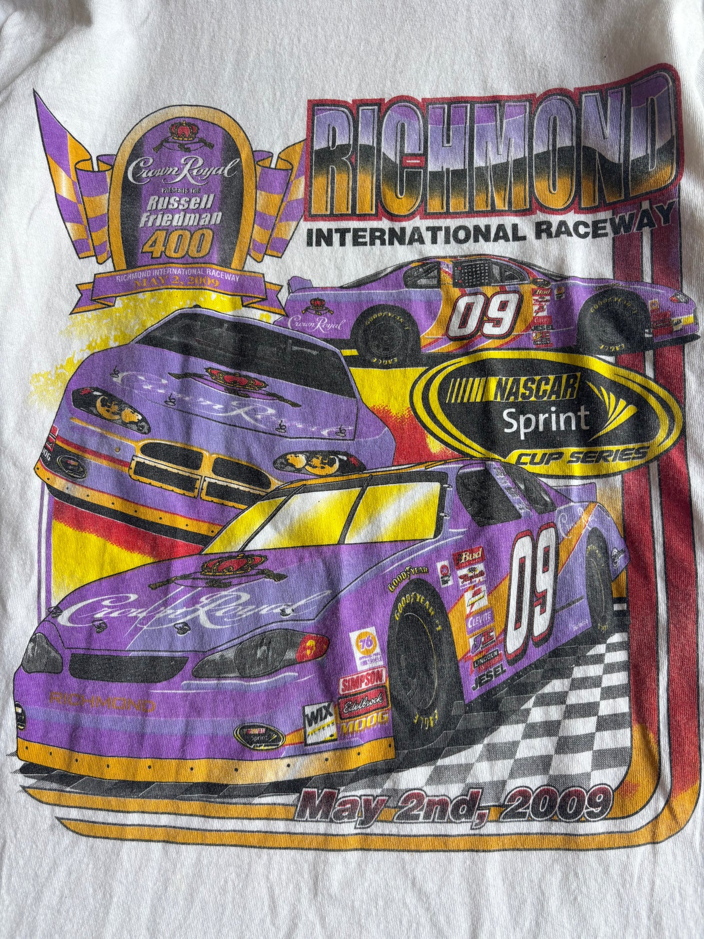 Vintage Nascar Crown Royal Tee (M)