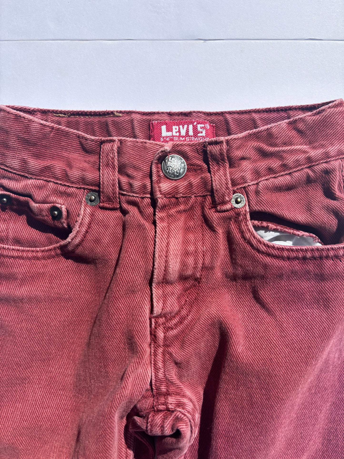 Kids Vintage Red Wash Levi’s (3T)