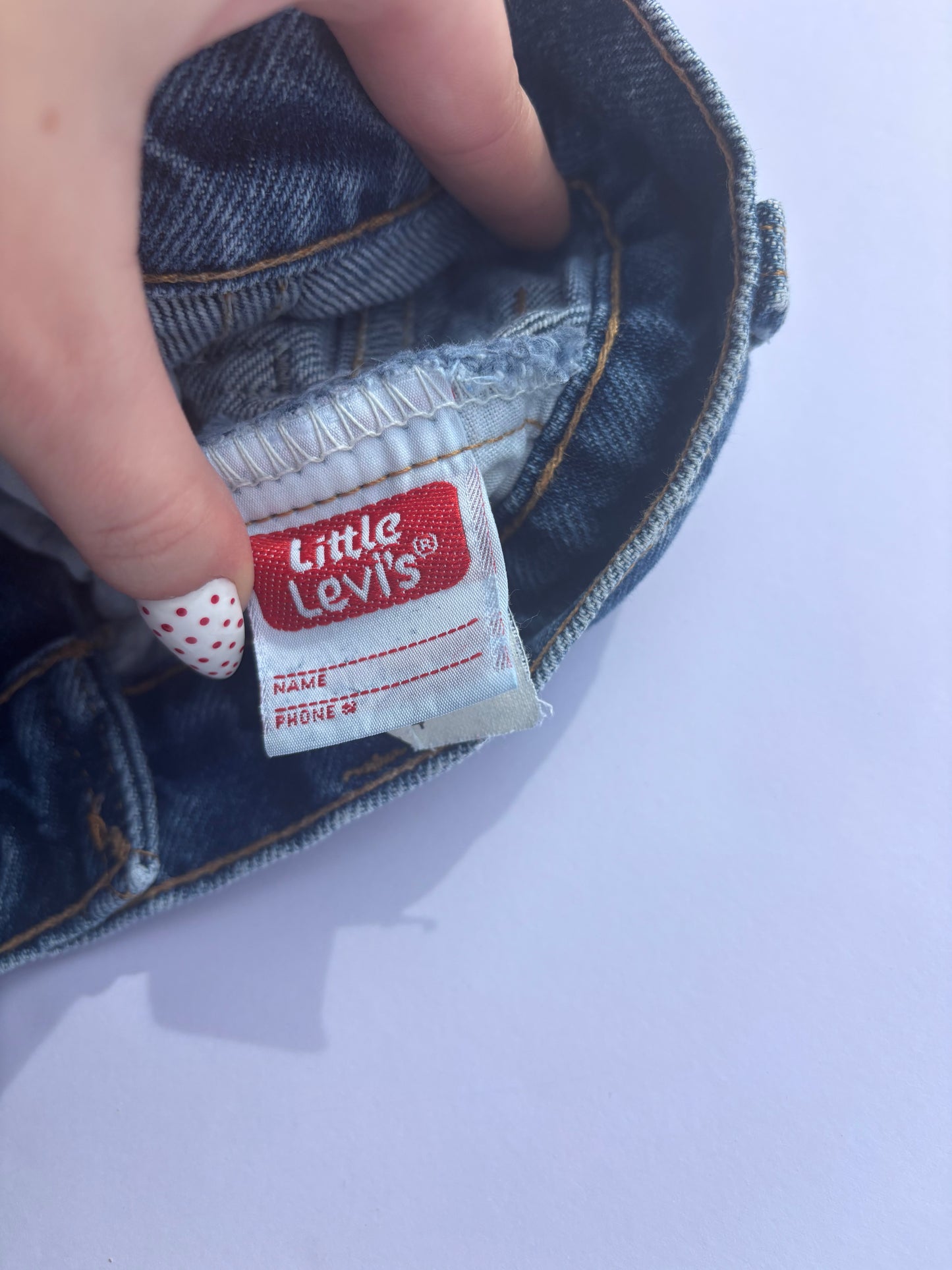 Kids Vintage Orange Tab Levi’s (4T)