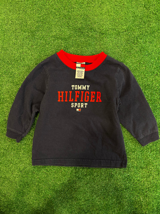 Kids Vintage Tommy Hilfiger Long Sleeve (18MO)