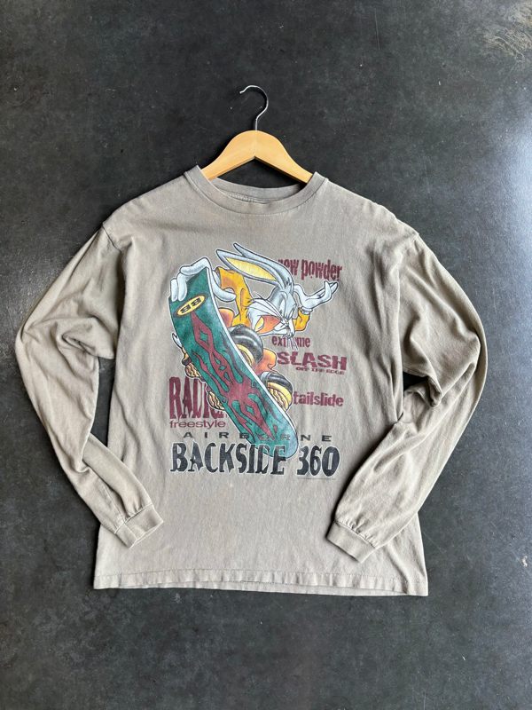 Vintage 90’s Looney Tunes Skater Long Sleeve (M)