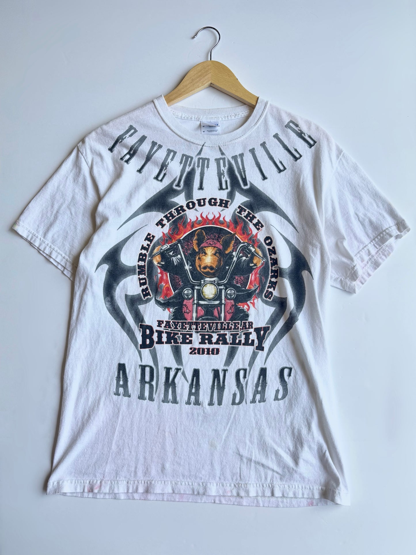 Vintage Fayetteville AR Bike Rally Tee (M)