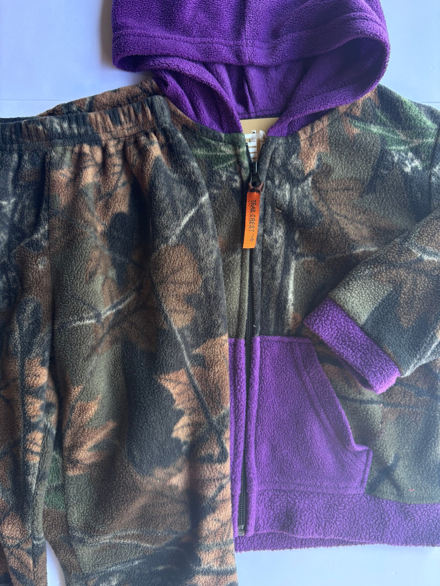 Kids Vintage Camo Fleece Set (4T)