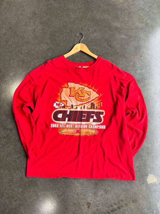 Vintage 2003 KC Chiefs Long Sleeve (L)