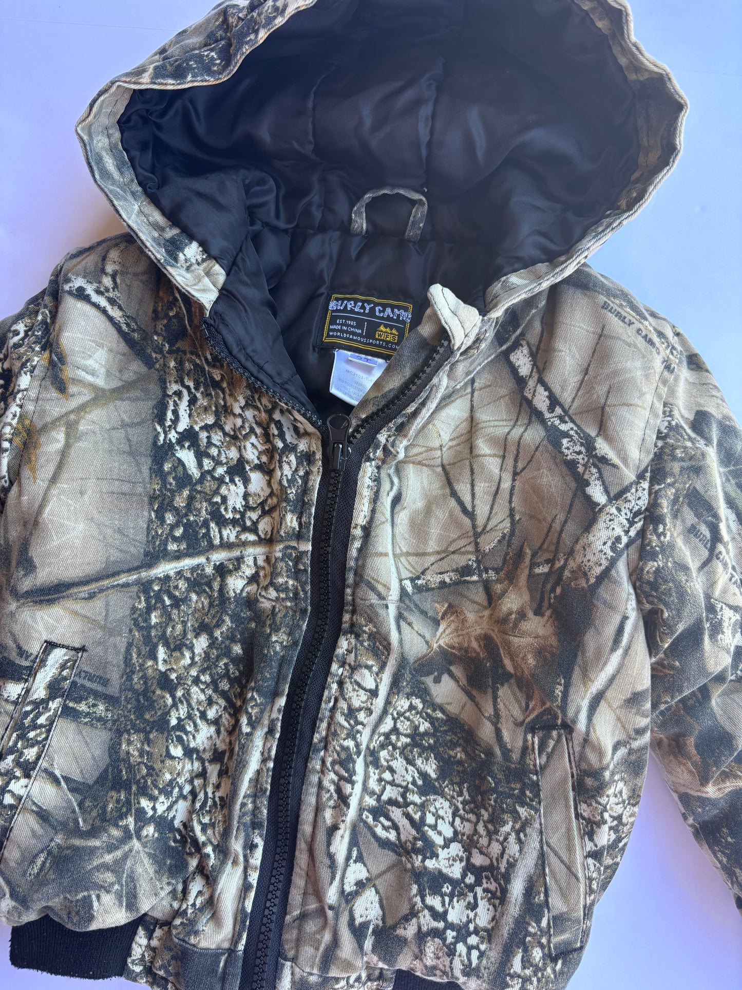 Kids Vintage Camo Coat (3T)