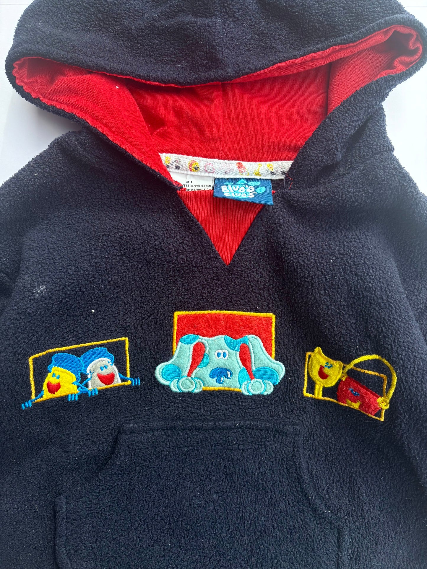 Kids Vintage 90’s Blues Clues Hoodie (3T)