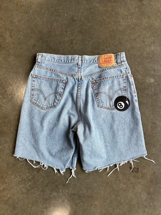 Reworked Levi 8-Ball Jorts (36”)