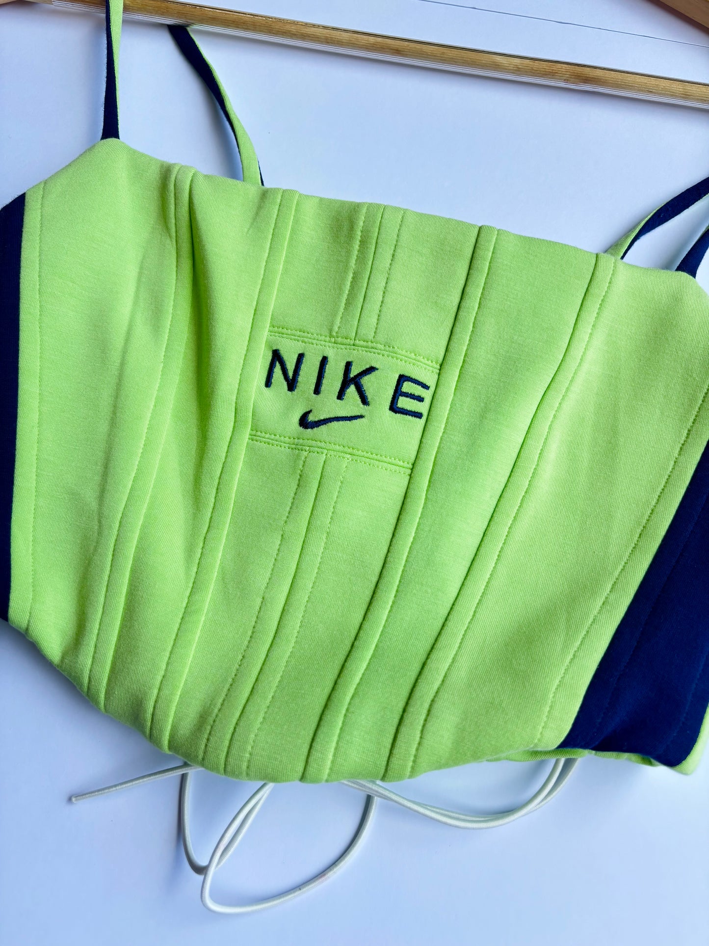 Reworked Reversible Nike Corset Top (S)