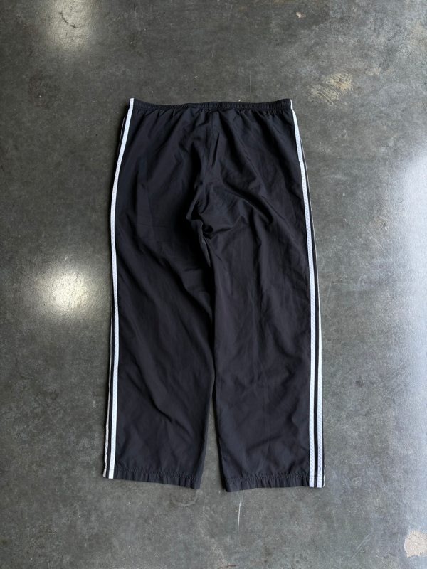 Vintage Black Adidas Track Pants (L)