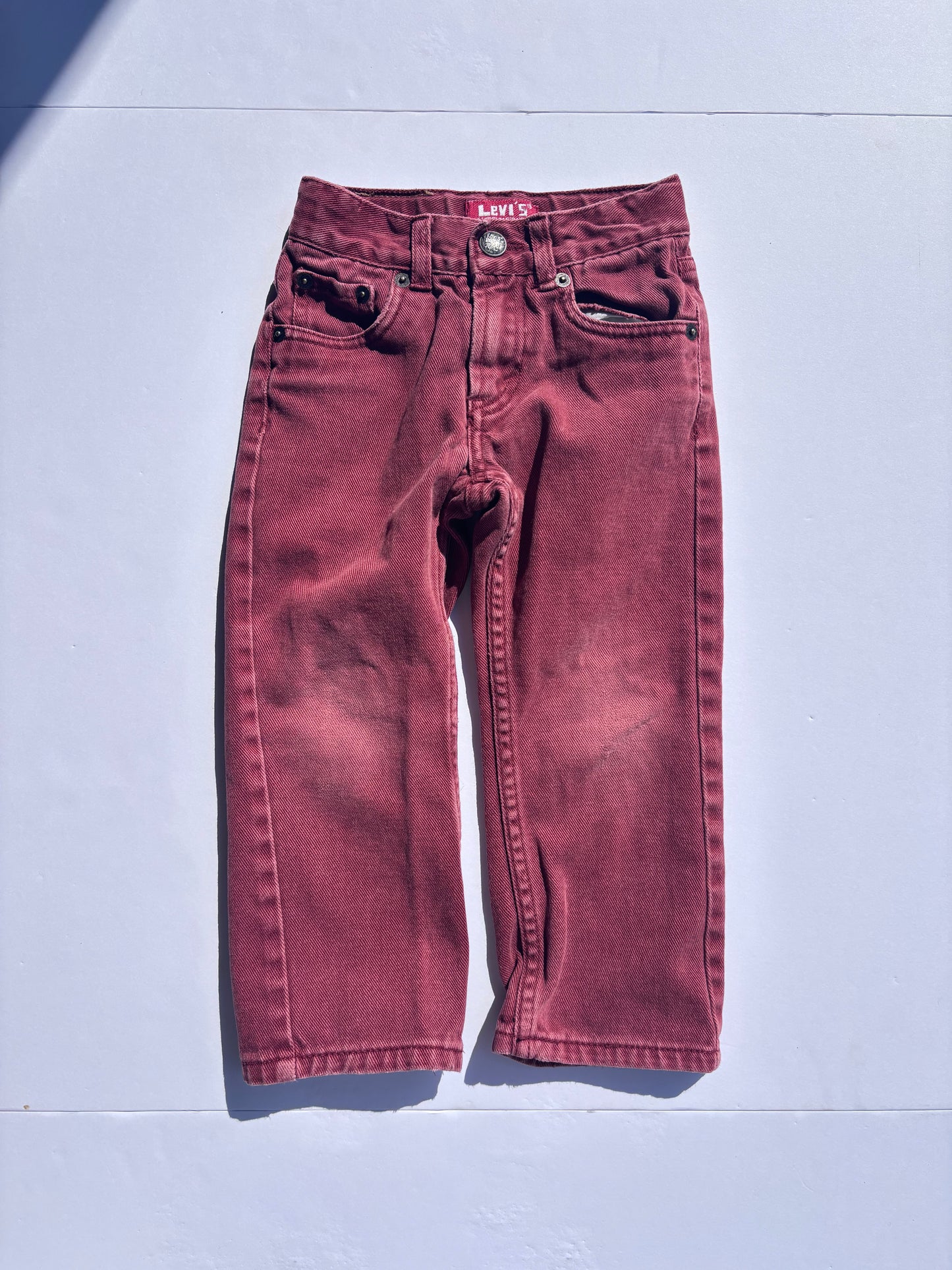 Kids Vintage Red Wash Levi’s (3T)