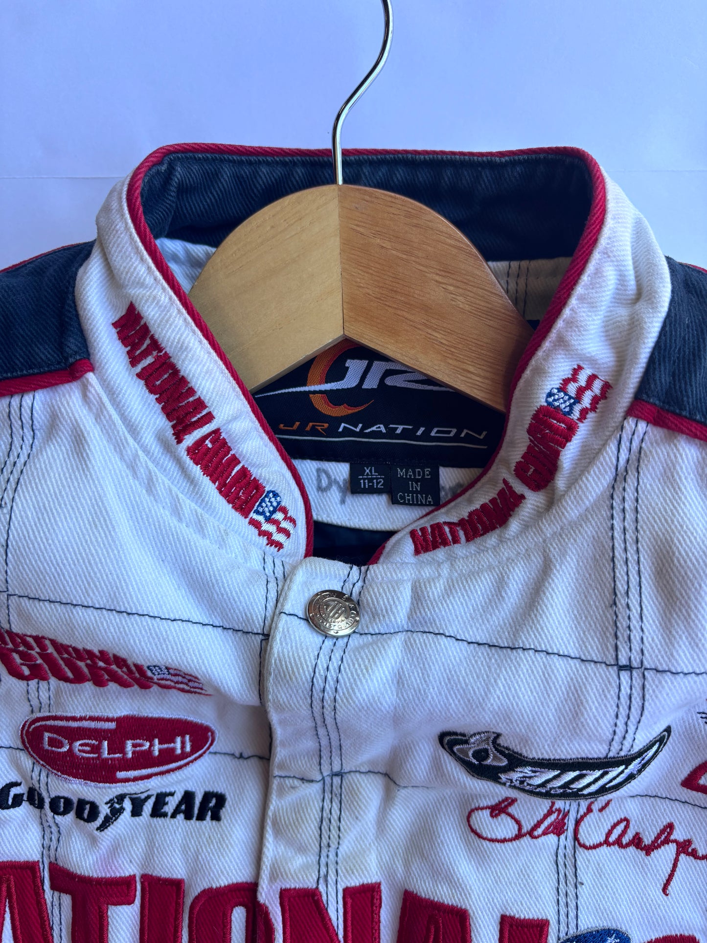 Kids Vintage Dale Jr Nascar Jacket (10-12)