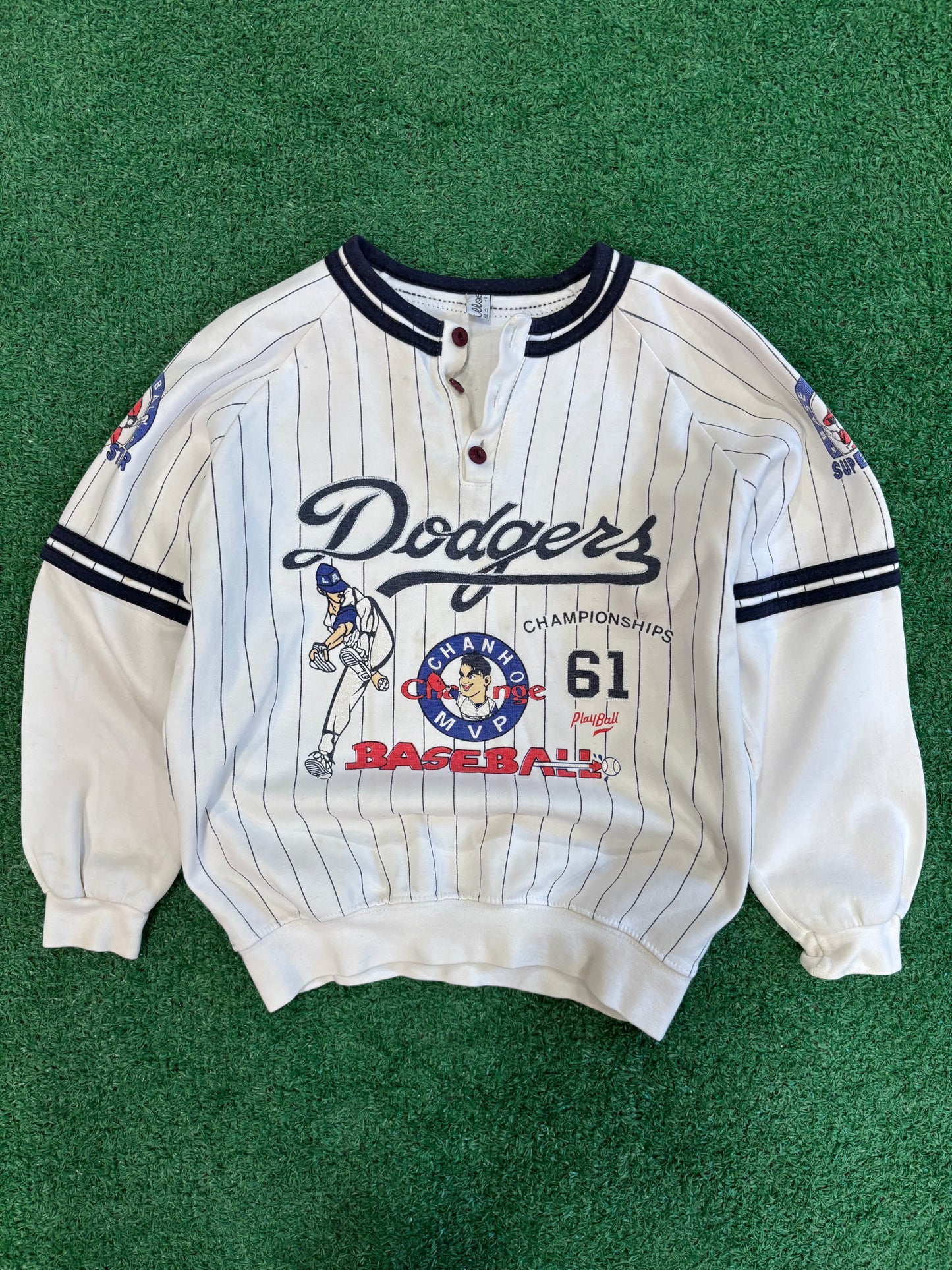 Kids Vintage Dodgers Sweatshirt (6/7T)
