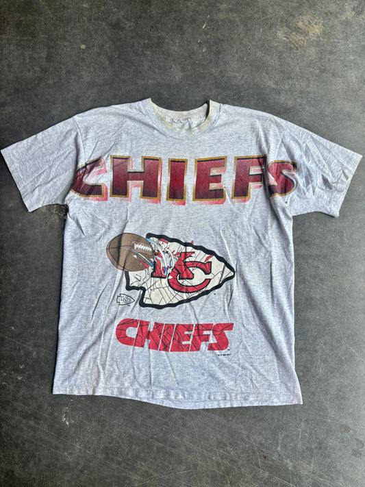 Vintage 90’s Chiefs Spellout Tee (L)
