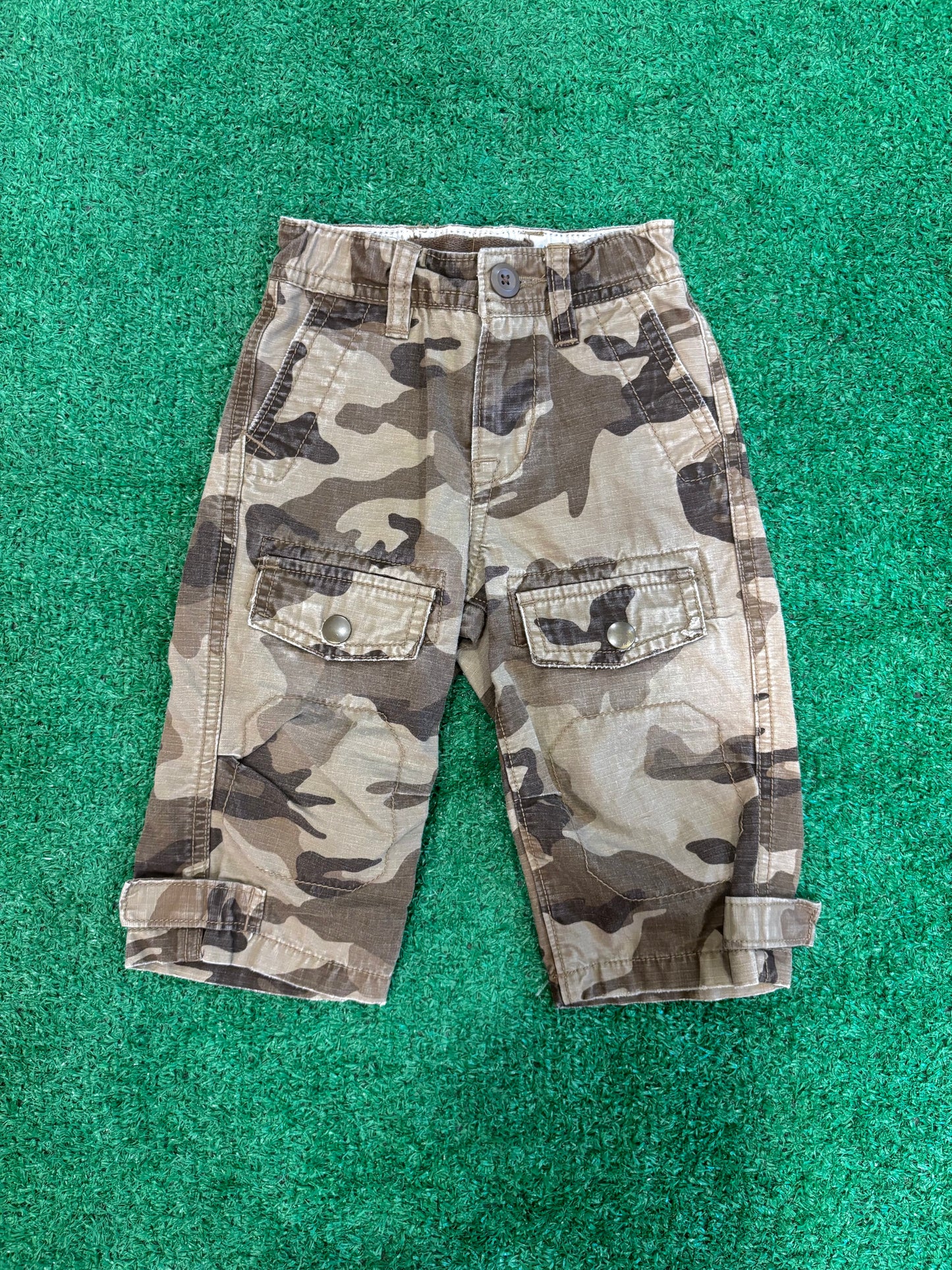 Kids Vintage GAP Camo Cargos (12-18MO)