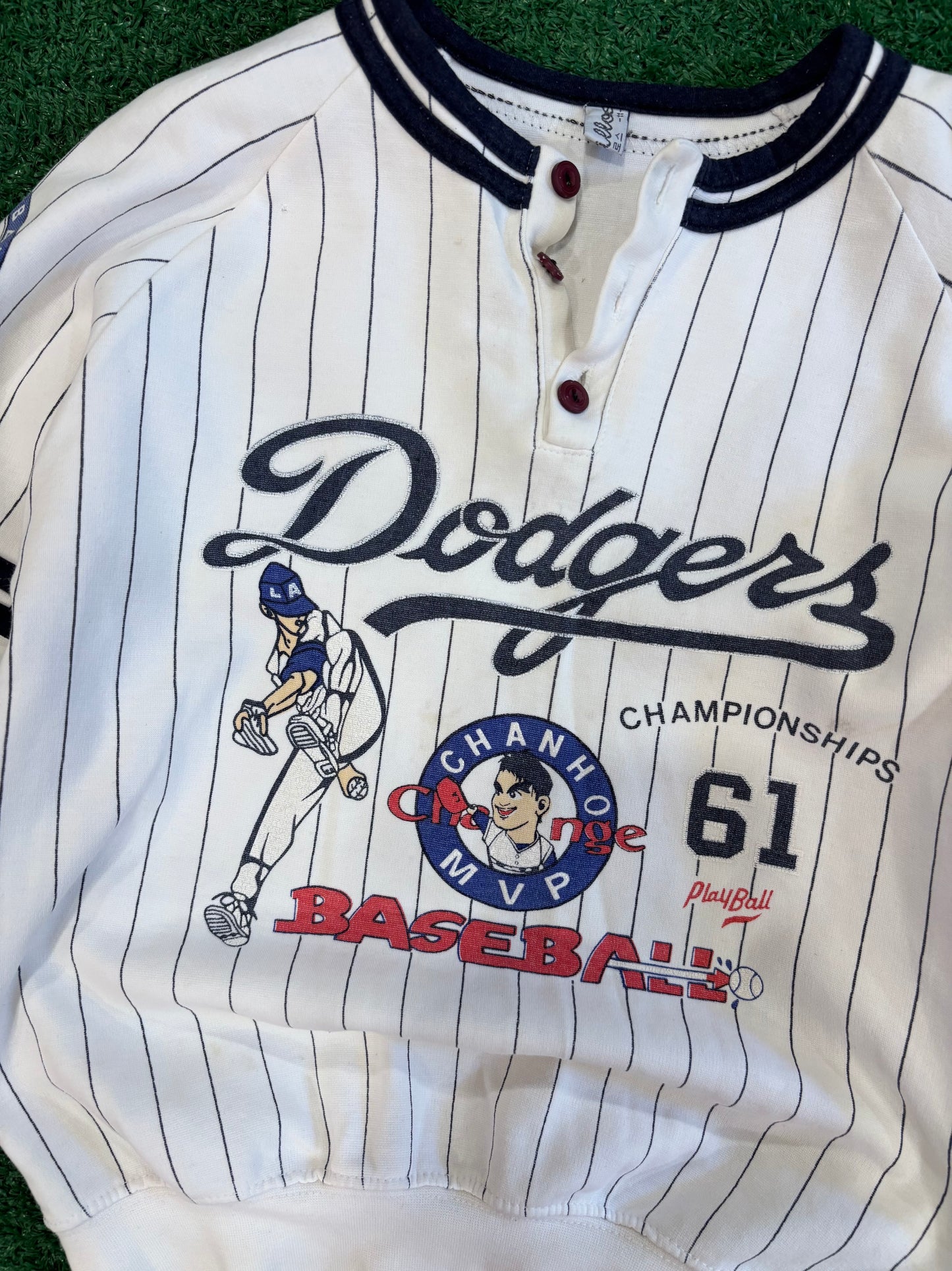 Kids Vintage Dodgers Sweatshirt (6/7T)