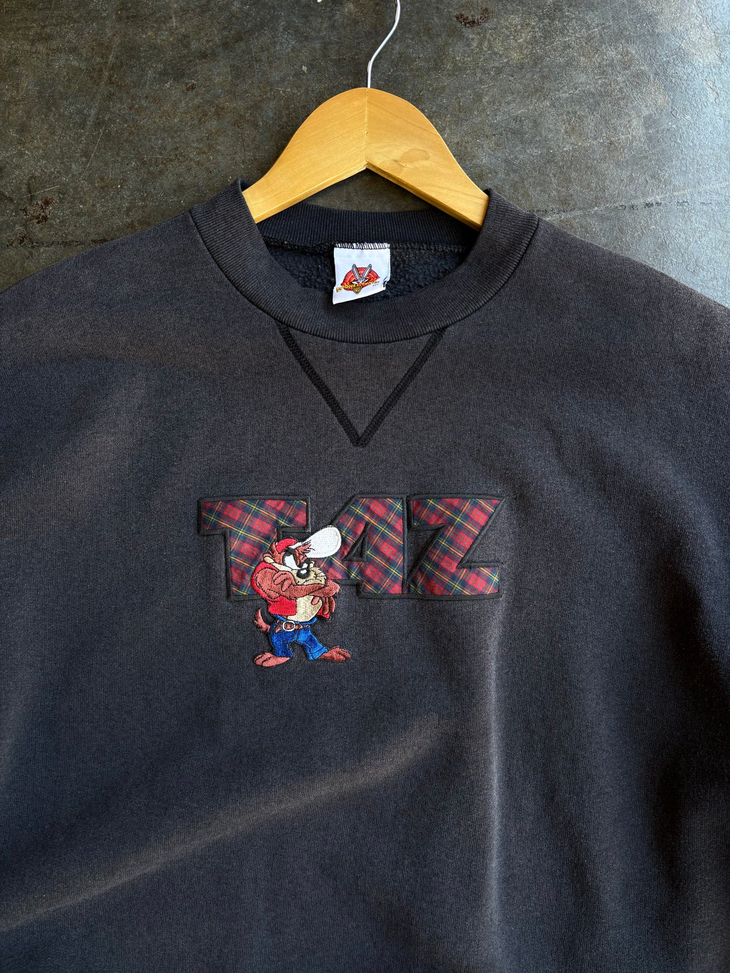 Vintage 1997 Taz Looney Tunes Crewneck (L)