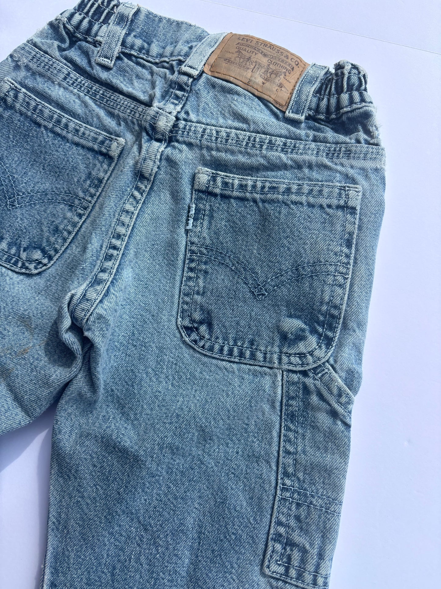 Kids Vintage Levi Carpenter Pants (2T)