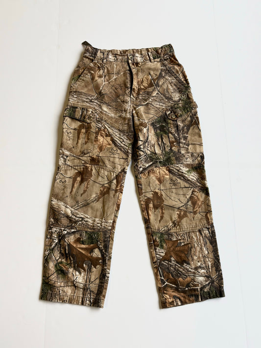 Vintage Camo Cargo Pants (24”x29”)