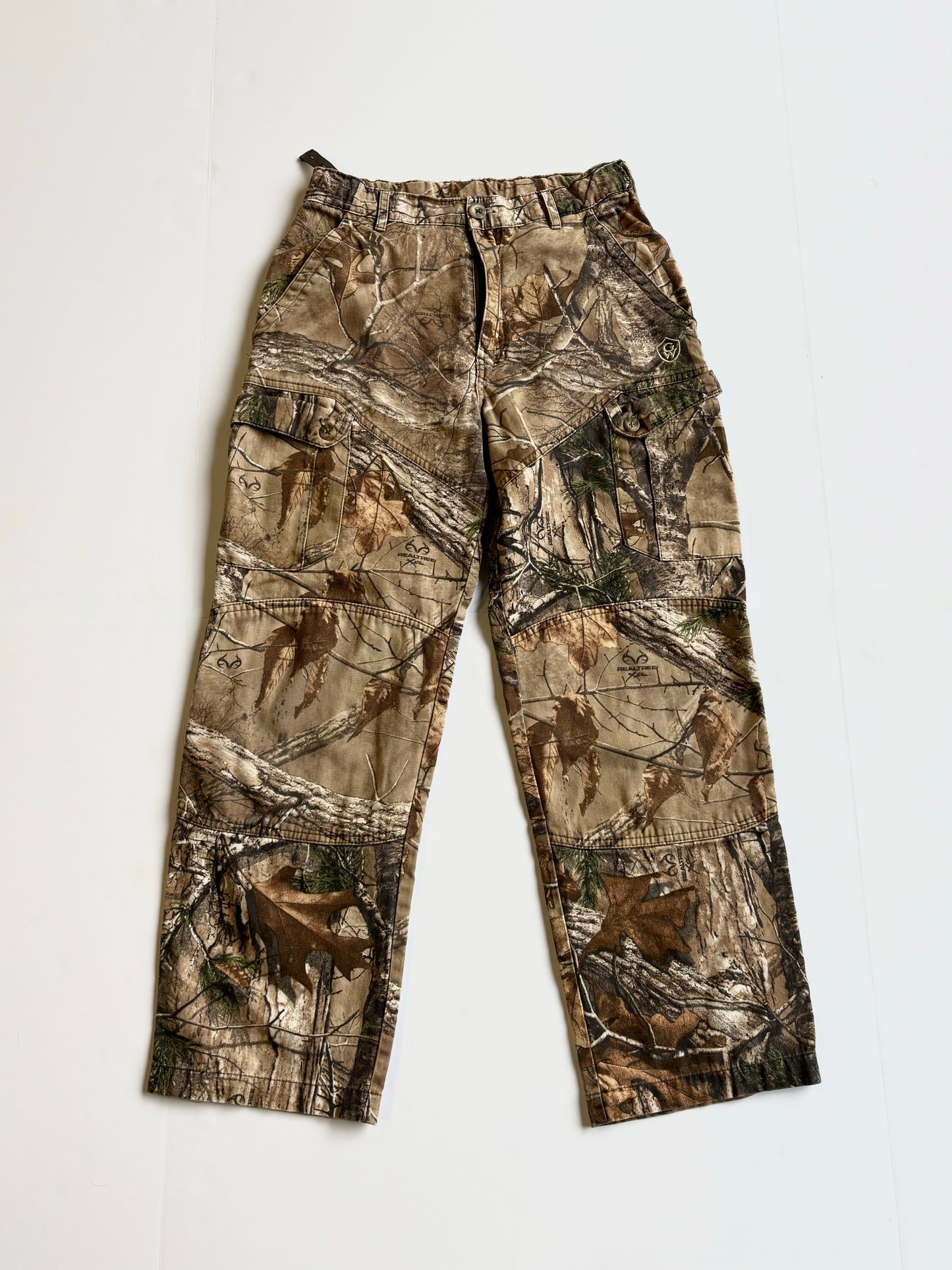 Vintage Camo Cargo Pants (24”x29”)