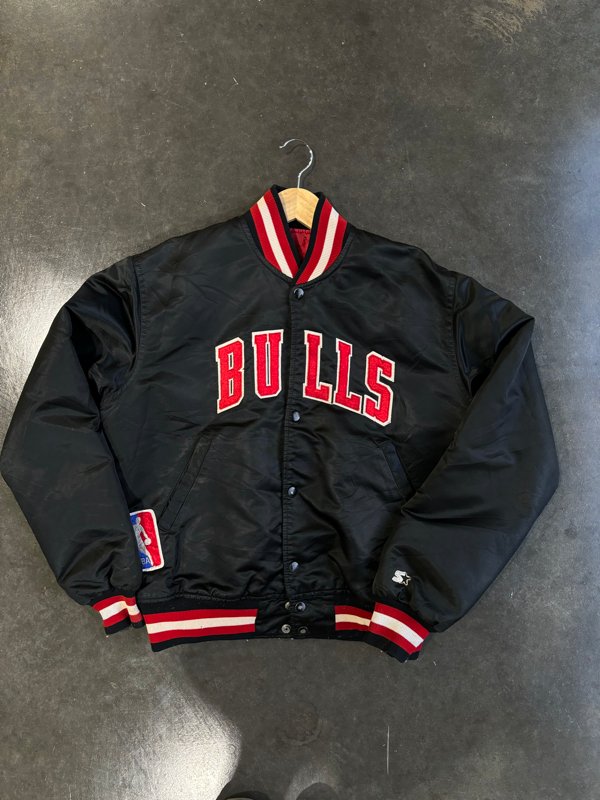 Vintage Bulls Starter Varsity Jacket (M)