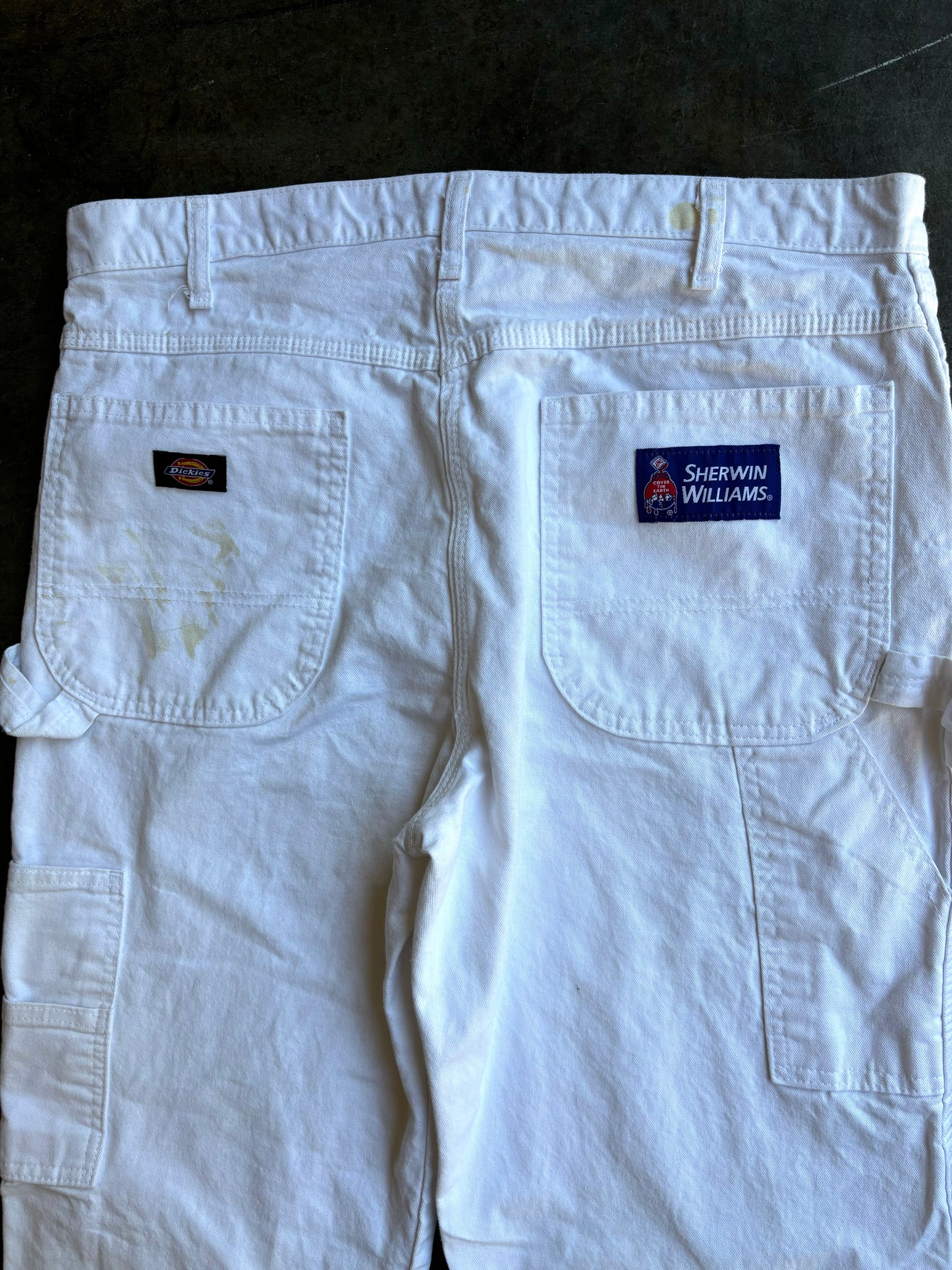 Vintage White Dickies Carpenter Pants (36”x30”)