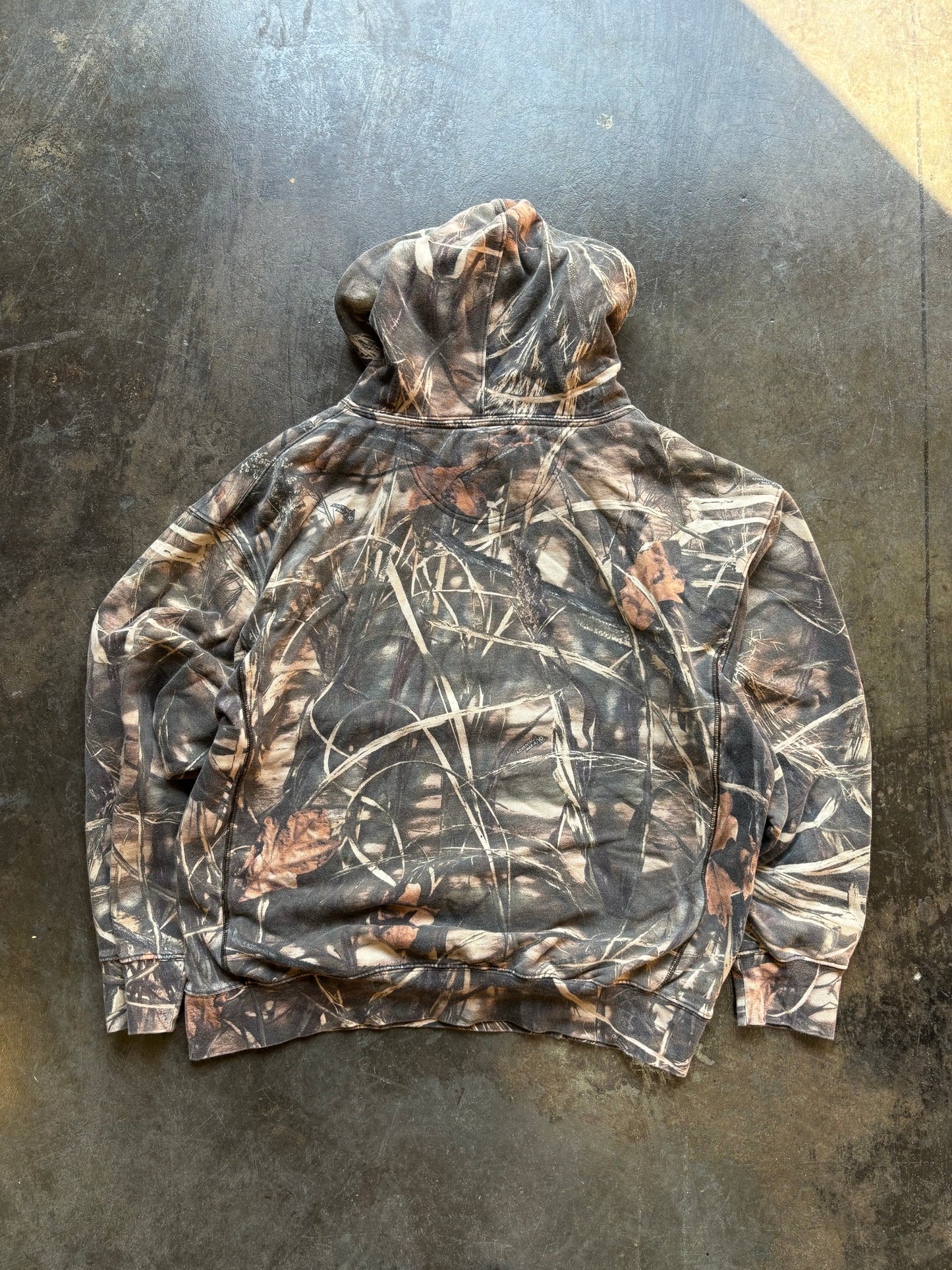 Vintage Camo Hoodie (L)