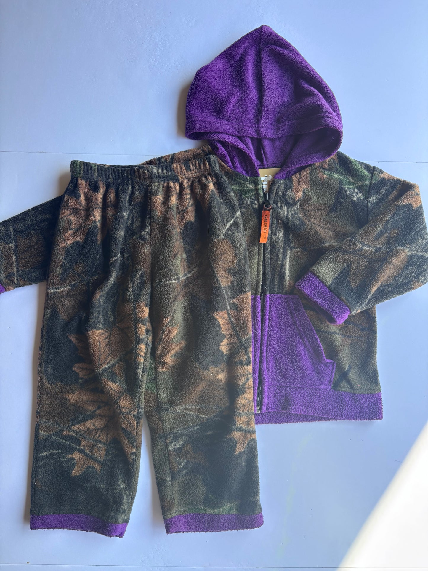 Kids Vintage Camo Fleece Set (4T)